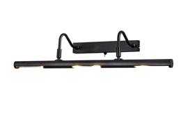 Abacus Satin Black Wall Lights Deco Picture Lights